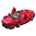 Sports Car Red Brick Set 306 pcs.