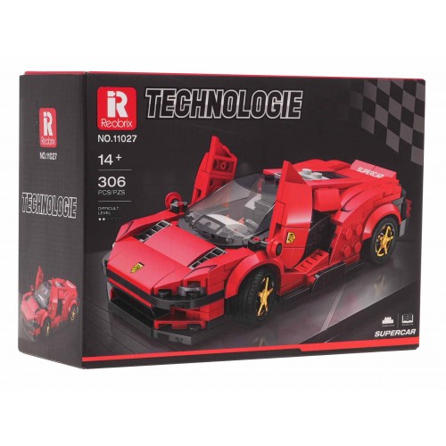 Sports Car Red Brick Set 306 pcs.