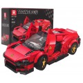 Sports Car Red Brick Set 306 pcs.