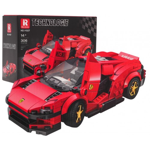 Sports Car Red Brick Set 306 pcs.