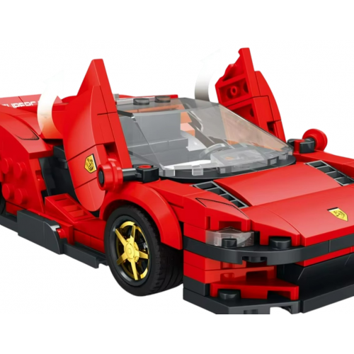 Sports Car Red Brick Set 306 pcs.