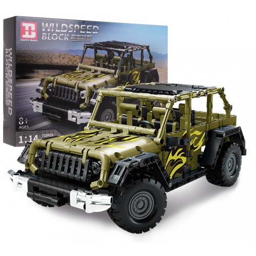 WILDSPEED Vehicle Brick Set