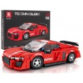 Sports Car Red 413 pcs Brick Set