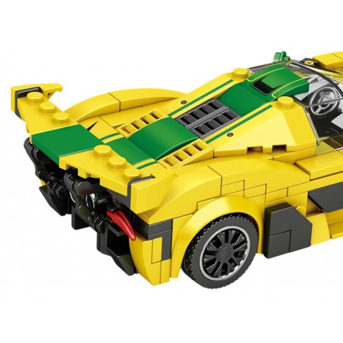 Sports Car Brick Set Yellow 368 pcs.