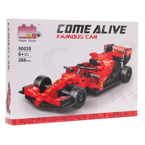 Bolid F1 Red Block Set 266 pcs.