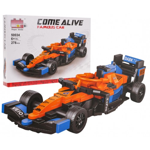 Bolid F1 Block Set Orange 278 pcs.