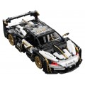 Sports Car Brick Set White/Black 1242pcs.