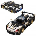 Sports Car Brick Set White/Black 1242pcs.