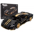 Sports Car Brick Set Black 1309pcs.