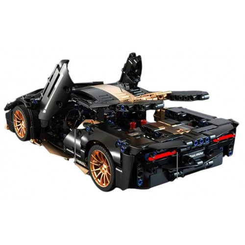 Sports Car Brick Set Black 1309pcs.