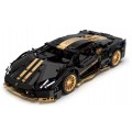 Sports Car Brick Set Black 1309pcs.