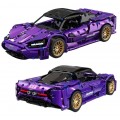 Sports Car Brick Set Purple 1273pcs.