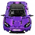 Sports Car Brick Set Purple 1273pcs.