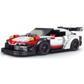 Sports Car Block Set 349 pieces. White