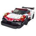 Sports Car Block Set 349 pieces. White