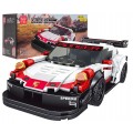 Sports Car Block Set 349 pieces. White