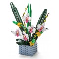 Flower Bouquet Building Blocks Set 1158 pcs.