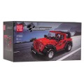 Car Block Set 414 pieces. Red