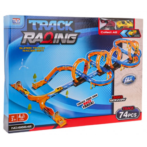 MEGA Race Track 74 pieces.