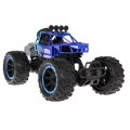 REAL ROCK Crawler with Smoke Function R/C Blue