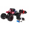 REAL ROCK Crawler with Smoke Function R/C Red