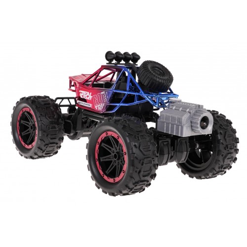 REAL ROCK Crawler with Smoke Function R/C Red