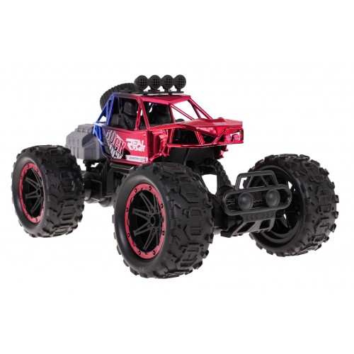 REAL ROCK Crawler with Smoke Function R/C Red