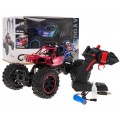 REAL ROCK Crawler with Smoke Function R/C Red