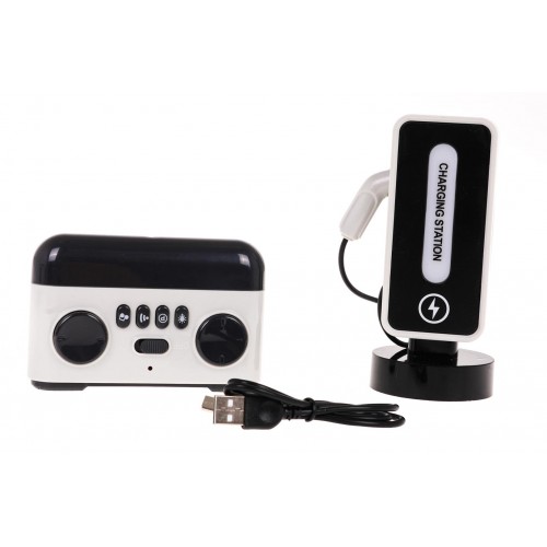 R/C Car + Charging Station White