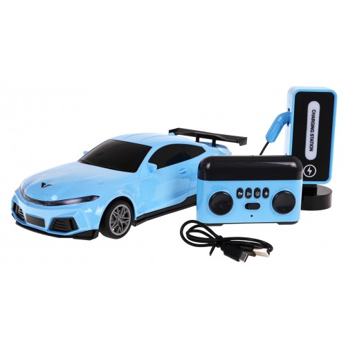 R/C Car + Charging Station Blue