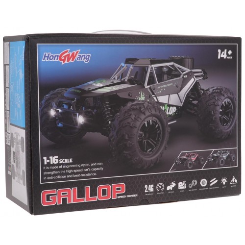 Crawler GALLOP 1:16 R/C Red