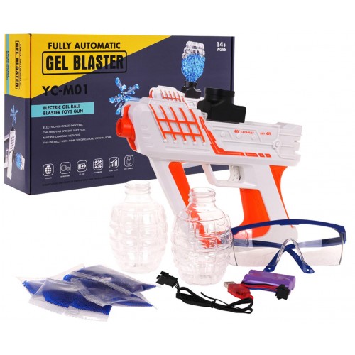 Orange GEL BLASTER Pistol + Accessories