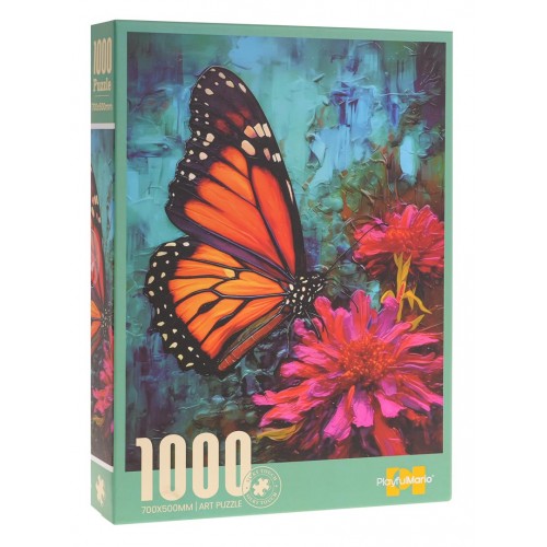 Puzzle 1000 pieces. Butterfly