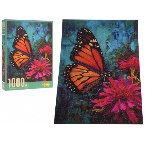 Puzzle 1000 pieces. Butterfly