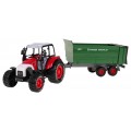 Set of Agricultural Vehicles Tractor + Harvester