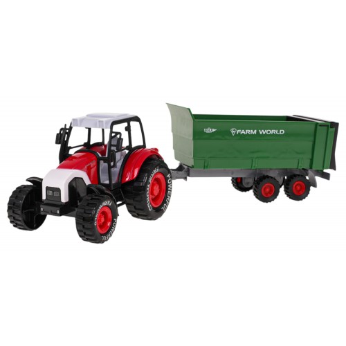 Set of Agricultural Vehicles Tractor + Harvester