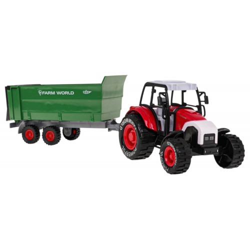 Set of Agricultural Vehicles Tractor + Harvester