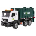 Garbage truck with light and sound function