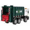 Garbage truck with light and sound function