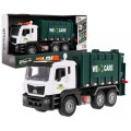 Garbage truck with light and sound function