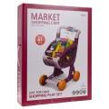 Shopping Cart with Light and Music Function 41 pcs. Red