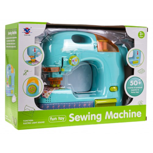 Blue Sewing Machine + Accessories