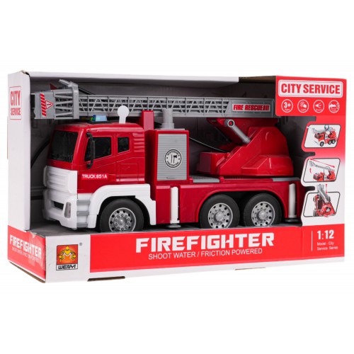 Fire Department with Light, Sound and Water Function 1:12