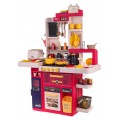 Kitchen Kitchenette with Light, Sound and Water Function 80 pieces. Red