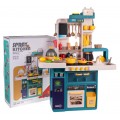 Kitchen Kitchenette with Light and Sound Function 78 pieces.