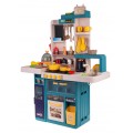 Kitchen Kitchenette with Light and Sound Function 78 pieces.