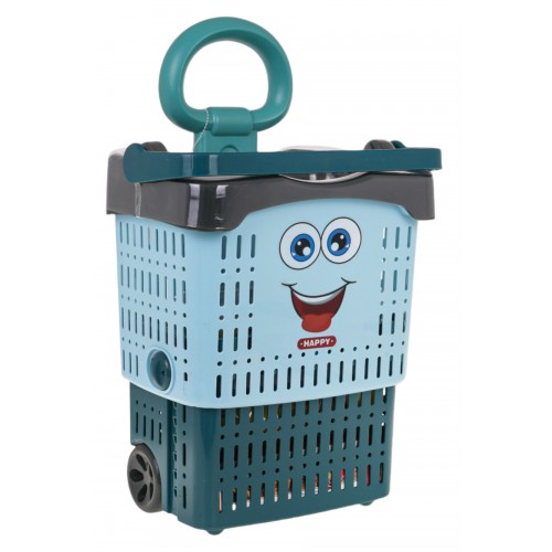 Shopping Cart + Accessories Blue