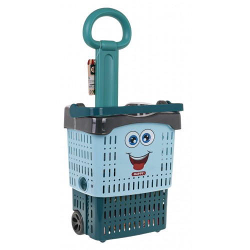 Shopping Cart + Accessories Blue