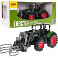 Green Tractor with Grapple