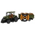 Green R/C Tractor and Trailer